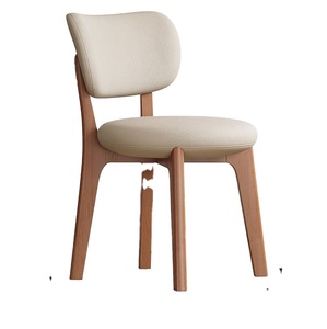 Silla de Comedor Moderna de Madera Maciza Estilo Nórdico con Cojín de Esponja de Alta Densidad para Uso <span class=keywords><strong>en</strong></span> Hogar, Hotel y Restaurante L015 - Product Image 2