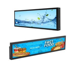 Écrans LCD TFT HONGNUO pour bord de rayonnage, lecteur multimédia publicitaire vidéo, écran barre allongé pour supermarché et magasin de détail - Product Image 4