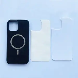 Cover telepon kosong sublimasi magnetik, Cover TPU 2D Cover Transfer panas untuk iPhone 13 14 Pro Max casing 14 15Pro Max