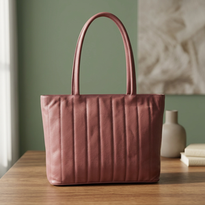 Bolso de Mano de Cuero Genuino para Mujer, Ligero, Impermeable, con Cierre de Cremallera, Capacidad 3L+, Suave, Ecológico, Duradero, Tipo Bandolera - Product Image 2