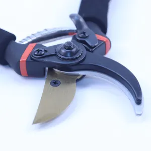 Wholesale Professional Bypass Tree Branch Pruner Shears Customized Secateurs Curved Blade Garden Pruning Shears