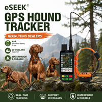 Dispositif de suivi des chiens de chasse par satellite Eseek Global, positionnement en temps réel, collier d'entraînement imperméable pour chiens de chasse
