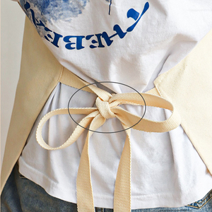 मंडल डेलानकथाएं डी कोको मजियर कस्टमाइजिबल वेटर कैनवास एप्रोन रसोई कस्टम लोगो बारटेंडर एप्रोन - Product Image 4