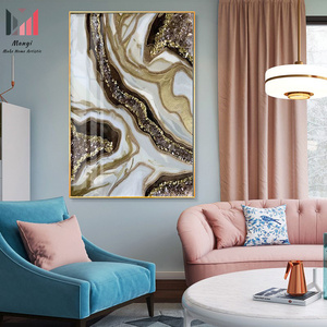 Dipinto Moderno di Alta Qualità con Diamanti 3D, Cristalli, Porcellana e Marmo, Arte Astratta per Decorazione di Casa, Hotel e Ufficio - Product Image 2
