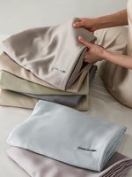 Parure de couette d'été double brin Lenzing Ultra Fine Class 120S en tissu Lyocell doux et écologique, qualité moderne, pour machine