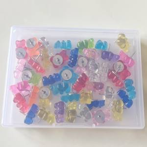 เรซิ่นรูปหมีกัมมี่<span class=keywords><strong>น่า</strong></span><span class=keywords><strong>รัก</strong></span>สำหรับตกแต่งเครื่องประดับผู้หญิงและเด็กผู้หญิง สไตล์การ์ตูน DIY - Product Image 2