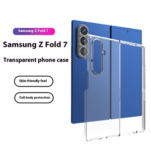 Đối Với Samsung Zfold7 Zflip 6 Sang Trọng Chống-Thả Gấp Màn Hình Bảo Vệ PC Cứng Shell Trường Hợp Trong Suốt Bán Lẻ Đóng Hộp Điện Thoại Bìa - Product Image 2