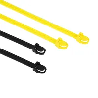 Adjustable Tie Cable Ties Releasable Adjustable Zip Tie Strap Reusable Wire Wraps Nylon Cable Ties