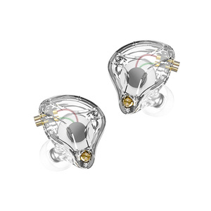 Auricolari In-Ear 3D HiFi da 10mm con Cancellazione del Rumore, Cavo in Gel di Silicone Placcato Argento da 1,2m - Product Image 3
