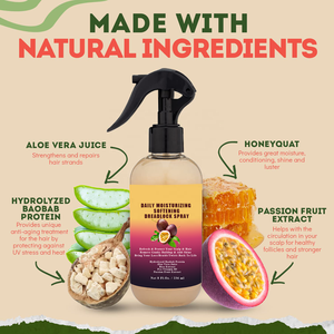 단백질 비타민 B5 매일 두피 헤어 하이드레이팅 연화 Dreadlock 스프레이 Locs Braids Twists To Remove Gunky Buildup Add Shine - Product Image 4