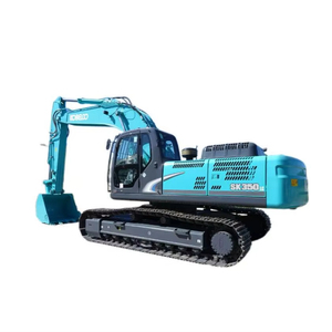 Excavadora de orugas medianas Kobelco SK350LC de 35 toneladas fabricada en Japón con bomba hidráulica de alta calidad EPA Venta caliente - Product Image 1