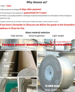 Inventaire 20 21 22 pouces aftermarket forgé jante légère 5x130 5x112 6061 roue de voiture en aluminium forgé pour cayenne panamera manca - Product Image 2