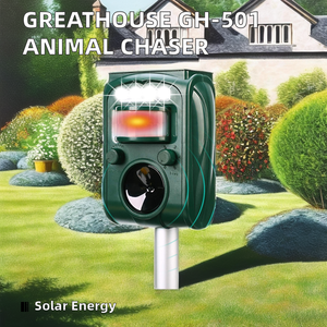 Ahuyentador de Aves Recargable para Exteriores, Ecológico, de Plástico ABS Sólido, 50-100 m², con Energía Solar, Disuasivo para Ovejas y Ahuyentador de Murciélagos - Product Image 3