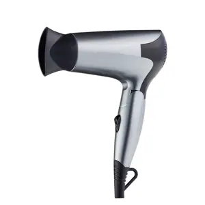 Portable Nourishing Hair Care Hang Up Hook Dual Voltage Mini Foldable Travel Hair Dryer With Diffuser