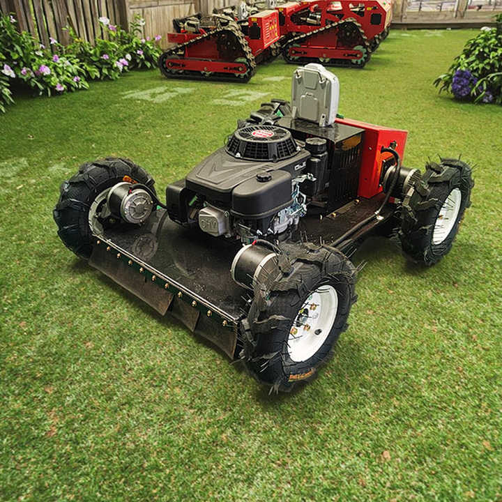 Self-propelled 196cc 4-Stroke DIY Lawn Mower for Farm Use