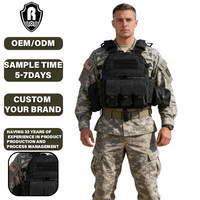 Gilet Tactique Innovant et Personnalisable Anti-Coupure – Gilet de Protection Intégrale Tactique