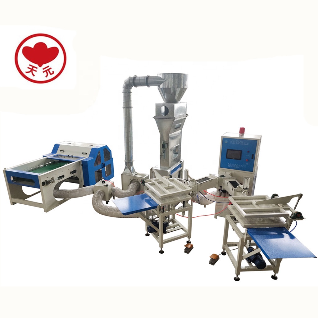 ZXJ-380枕充填機とKBJ-2ビローカーディングおよび充填機オープナー