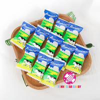 Bonbons chinois emballés individuellement, bonbons en vrac, bonbons au lait frais, forme de cube, bonbons à mâcher moelleux