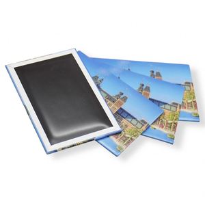Aimant de réfrigérateur personnalisé en métal argenté, sur mesure, pour la promotion de pays et de villes - Product Image 3