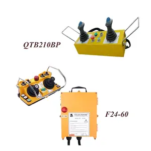 Telecrane F2460塔式起重机操纵杆无线工业桥式起重机遥控器