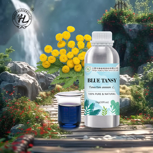 <span class=keywords><strong>Huile</strong></span> <span class=keywords><strong>Essentielle</strong></span> de <span class=keywords><strong>Tanaisie</strong></span> Bleue pour le Visage, les Bougies, les Savons et les Parfums - Extrait de Plante 100% Pur et Naturel de Tanacetum Annuum |   En vrac 1 kg - Product Image 1