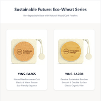 Eco-friendly Plastic BT USB Speaker Retro Vinyl Record Style Magnetic Fridge Speaker Sustainable Tech Gift Custom Logo