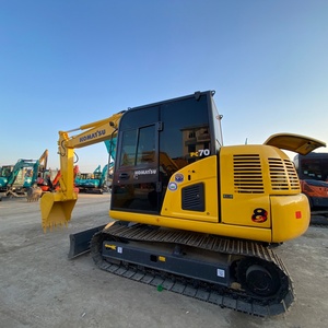 Excavadora Usada Komatsu PC70 de 7 Toneladas, Bajo Número de Horas de Trabajo, Eficiente en Consumo de Combustible, Potente, Garantía de Dos Años, Pequeña Construcción - Product Image 1