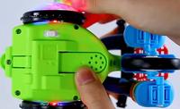 Tricycle Jouet Cascade pour Enfants Universel Rotatif à 360° avec Son Lumière et Musique Modèle Voiture Fille Dessin Animé Vente en Gros Économique