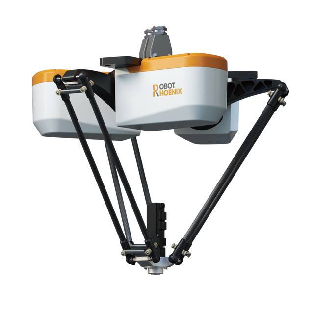Efficient Delta Robot for Industrial Production Line for Food Industry Automation