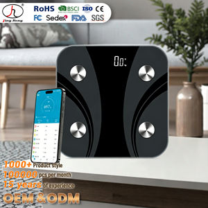 Balance numérique intelligente WiFi de haute précision pour la graisse corporelle personnelle Android et l'échelle <span class=keywords><strong>BMR</strong></span> avec application de mesure du poids et du matériau ABS BMI - Product Image 1