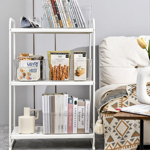 Transparent Book Storage Box Rectangle Desktop Organizer No Lid Student Bookshelf Desk Storage Container 3 Specifications - Product Image 5