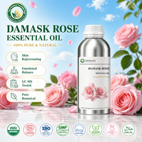 Huile de rose de Damas de qualité alimentaire (Rosa Damascena) pour les boissons florales, la confiserie et les créations gourmandes
