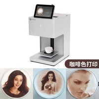 Imprimante professionnelle commerciale créative automatique photo image evebot selfie machine d'imprimante à café