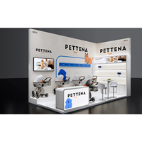 Diseño de Stand de Madera con Techo de Truss Premium para Exposiciones Globales en Europa, Estados Unidos y Medio Oriente