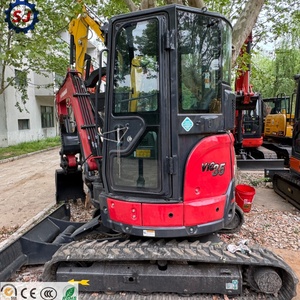 รถขุดขนาดเล็ก YANMAR VIO35 มือสอง 3.5 ตัน พร้อมหัวจับไฮดรอลิกแบบ Quick Coupler มีสินค้าในสต็อก VIO30 VIO50 VIO55 สำหรับงานก่อสร้าง ลดราคาพิเศษ - Product Image 4