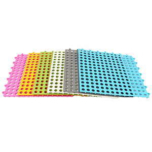 Tapis de bain antidérapant en PVC, tapis de salle de bain en maille souple, tapis antidérapant en plastique, tapis de massage des pieds, tapis de toilette à emboîtement, tapis de douche - Product Image 1