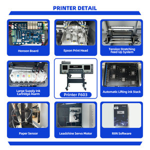 6 đầu i3200 máy in kỹ thuật số 60cm định dạng dtf máy in cho vải in ấn - Product Image 4