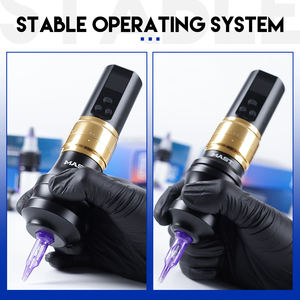 Dragonhawk <span class=keywords><strong>Mast</strong></span> Fold 2 <span class=keywords><strong>Pro</strong></span> Diamètre 45mm Grip 7 Strokes Batterie sans fil ajustable Stylo de tatouage Mitrailleuse 2.4-4.2mm - Product Image 4