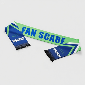 Bufandas Personalizadas de Poliéster con Estampado de la Selección de Fútbol de Qatar, España, Brasil, Alemania y Polonia - Product Image 5