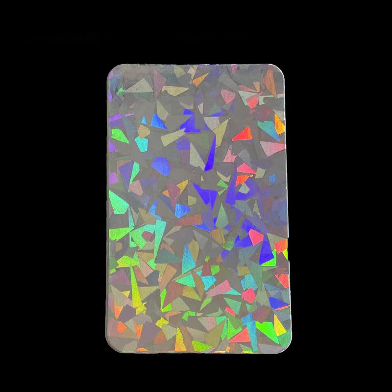 CR80 Shiny 3D Holographic Hologram Laser UV Ink PVC Card Foil CR80 Shiny 3D Holographic Hologram Laser UV Ink PVC Card Foil