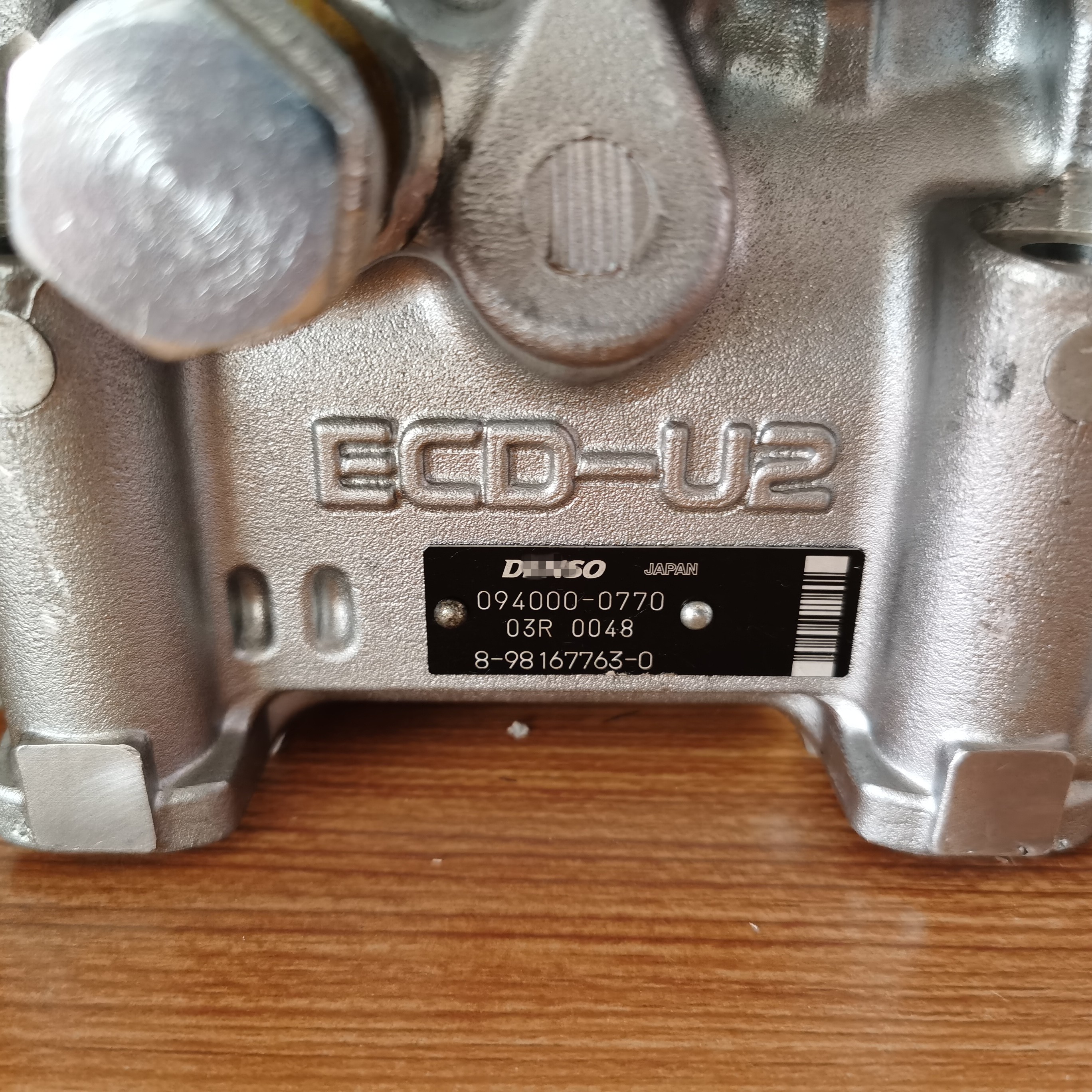 6WG1 6WG1-TC common rail pump 094000-0770 8-98167763-0 diesel fuel injection pump 094000-0770 for Hiatch ZX450LC