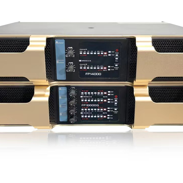 LAIKESI FP10000QQ Professional 2U 4 Channel Class Td Power Amplifier 1000Wx4CH Stage Use 110V/220V Private Mold Made in GUA