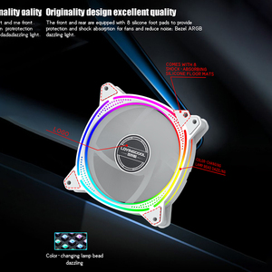 Miễn phí Mẫu lovinglcool khung gầm máy tính argb Fan tản nhiệt Cooler quạt làm mát LED <span class=keywords><strong>PC</strong></span> trường hợp miễn phí biểu tượng tùy chỉnh 120mm argb Fan - Product Image 6