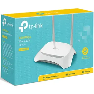 נתב אלחוטי TL-WR841N wifi נתב אלחוטי רשת WiFi הבית 300 מ 'עבור הקושחה TP-LINK אנגלית