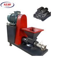 Machine à briquettes de biomasse de sciure de bois électrique Kemi pour la fabrication de bâtonnets de charbon de bois 380V 260-350kg/h pour la production de combustible pour barbecue