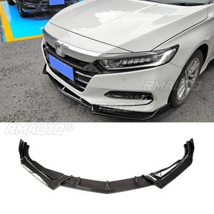 <b>Car</b> Front Bumper Lip <b>Diffuser</b> Spoiler Glossy Black Modification Part <b>for</b> Honda 10th Gen Accord 2018-2021 <b>Car</b> Accessories - Product Image 4