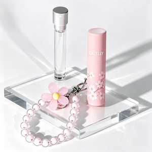 Profumo Spray Retrattile Portatile con Portachiavi e Catena a Perline, Design Twist-Up, Mini Profumo Ricaricabile, Regalo, OEM, Private Label - Product Image 6