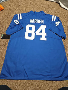 Nouveau maillot d'Indianapolis 2026 # Maillot de football américain brodé 84 Tyler Warren Jonathan Taylor Sauce Gardner Anthony Richardson - Product Image 3