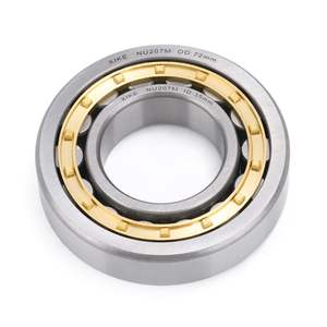 Xike ตลับลูกปืนเม็ดกลม NU207M แถวเดียวขนาด35x72x17มม. สำหรับมอเตอร์ DIY กังหันคอมเพรสเซอร์ลดเกียร์ - Product Image 5