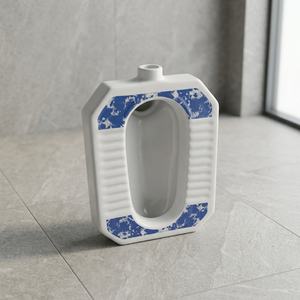 Inodoro de Cerámica MD Orissa de Diseño Artístico, Tamaño Estándar Medio Profundo con Diseño Impreso - Product Image 2